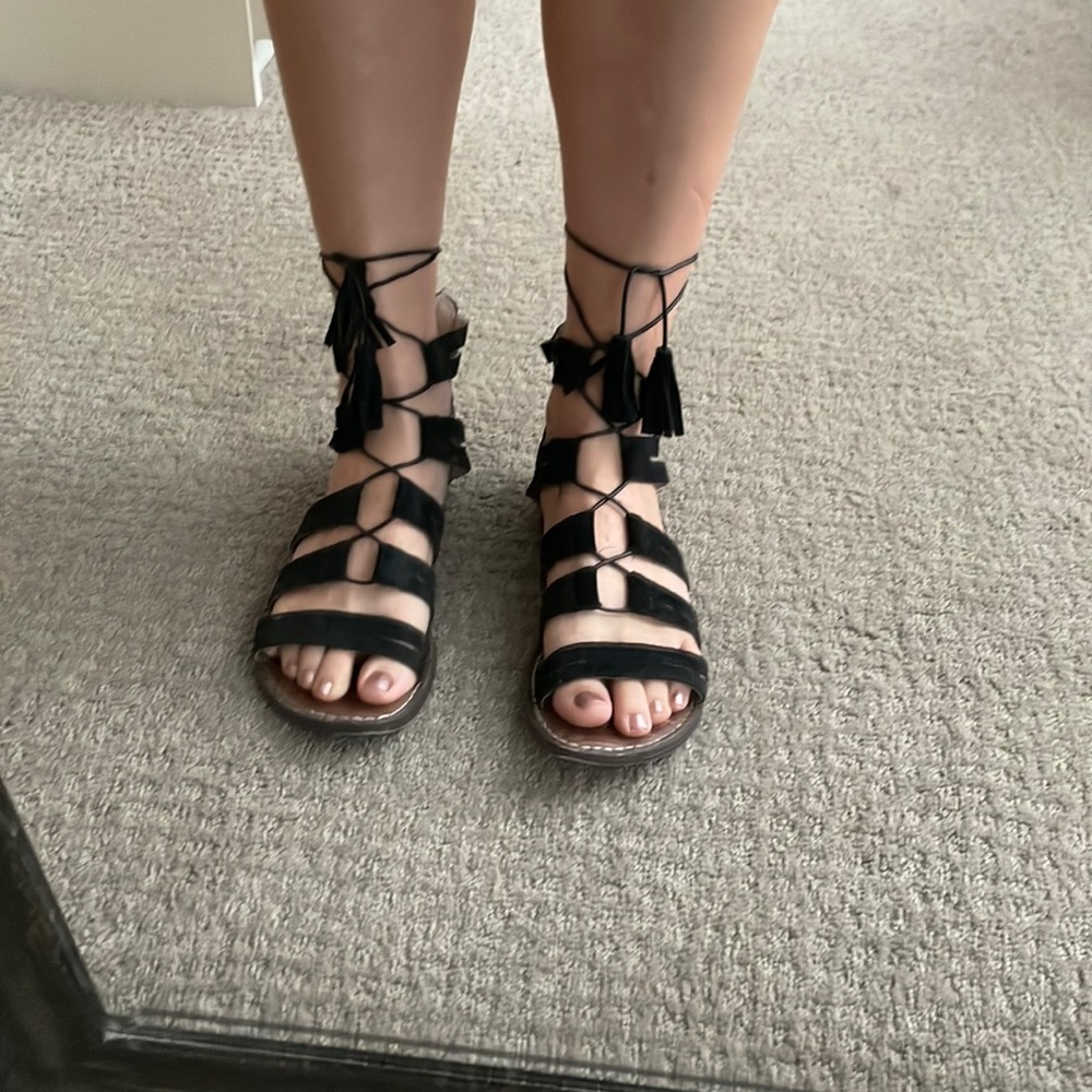 Wrap Leather Sam Edelman Sandals